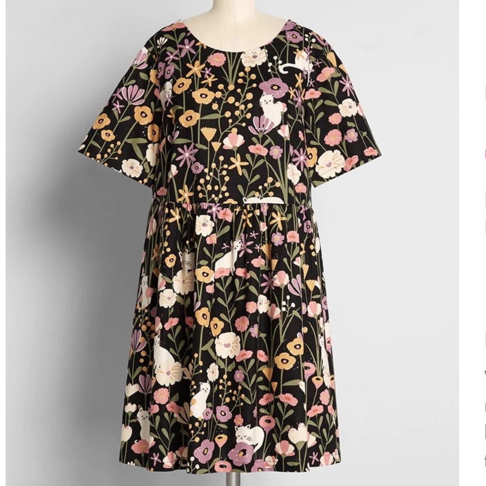 Mod cloth x princess highway cat dress. Size 10. New with tags.